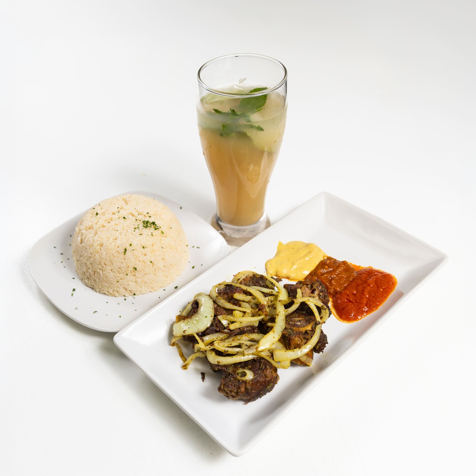 Attieke poulet & Juice